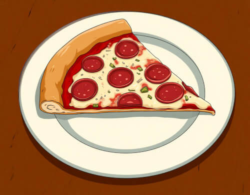 Мастерица приготовила пиццу в виде героя мультсериала