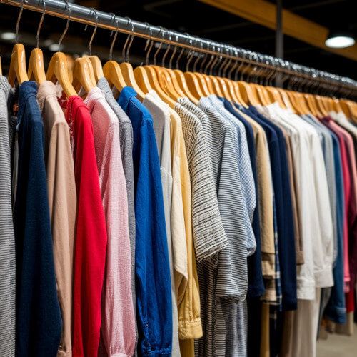 Придя в магазин, хулиган помочился на продающуюся там одежду