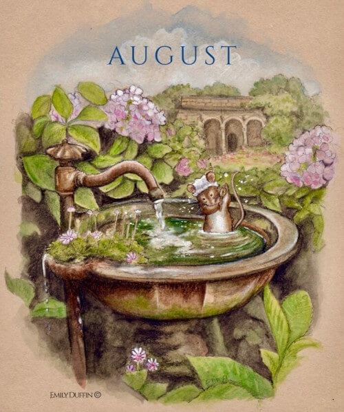 Иллюстрации художницы являются данью уважения животным и сельской местности