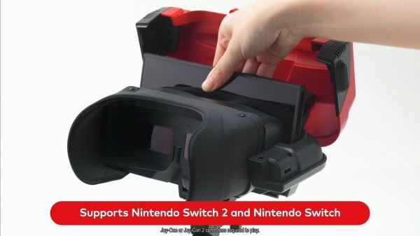 Nintendo оценила пластиковую реплику Virtual Boy для Switch и Switch 2 в $99 — потребуется для запуска классических игр