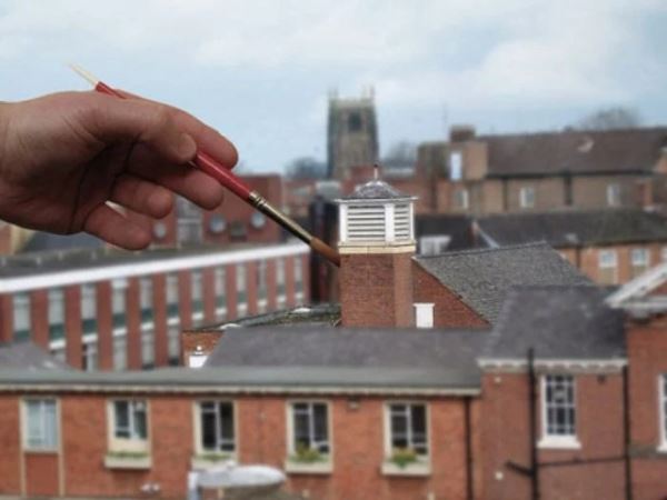 Забавные иллюзии, в которых всё решает ракурс и перспектива (18 фото)