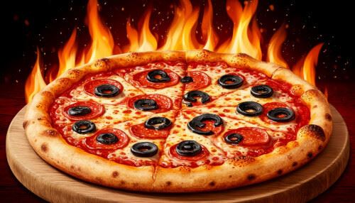 Разочарованные заказчики получили полностью сгоревшую пиццу