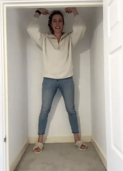 Умелица сделала в доме собственный кабинет, который не понравился клаустрофобам