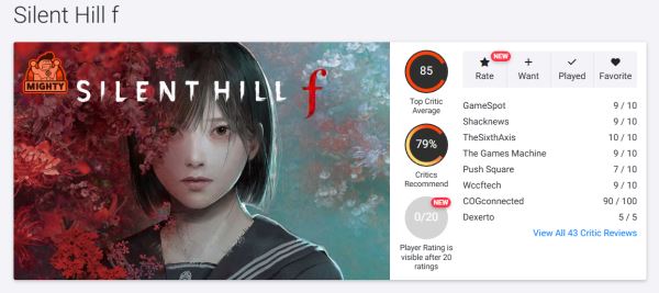 Konami переизобретает хорроры: Критики в восторге от Silent Hill f