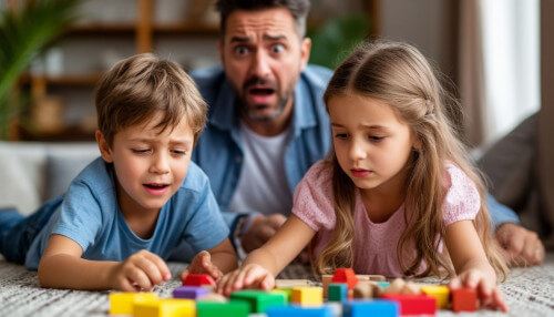 Отец не желает присматривать за детьми даже по полчаса в день